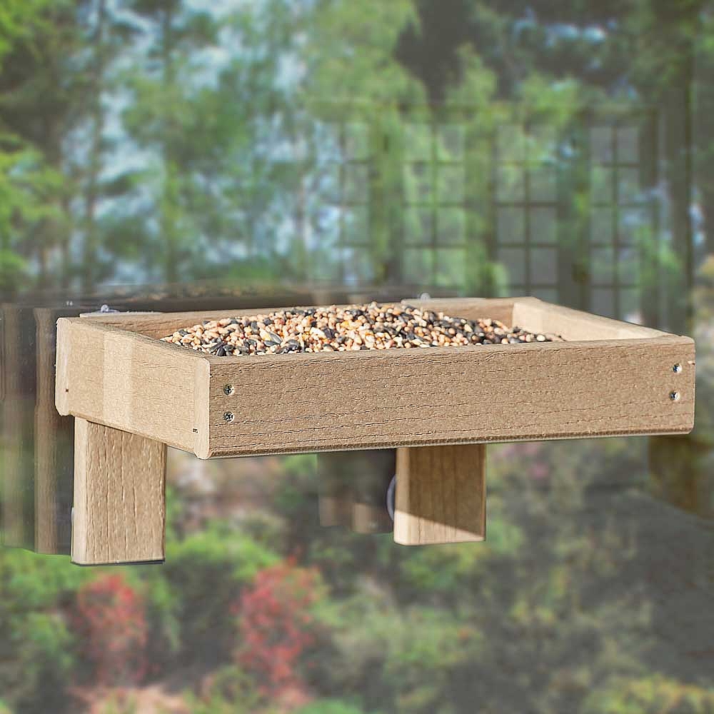 Woodlook Window Tray Bird Feeder | Thompson & Morgan